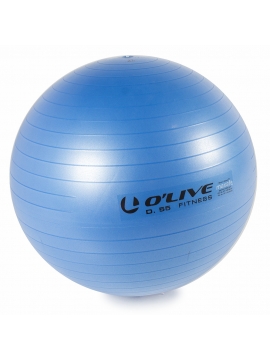 BOLA DE FITNESS O'LIVE - ø 55 cm Azul