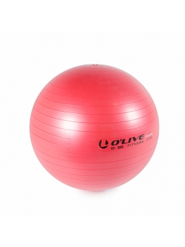 BOLA DE FITNESS O'LIVE - ø 65 cm Vermelho