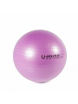 BOLA DE FITNESS O'LIVE - ø 65 cm Roxa