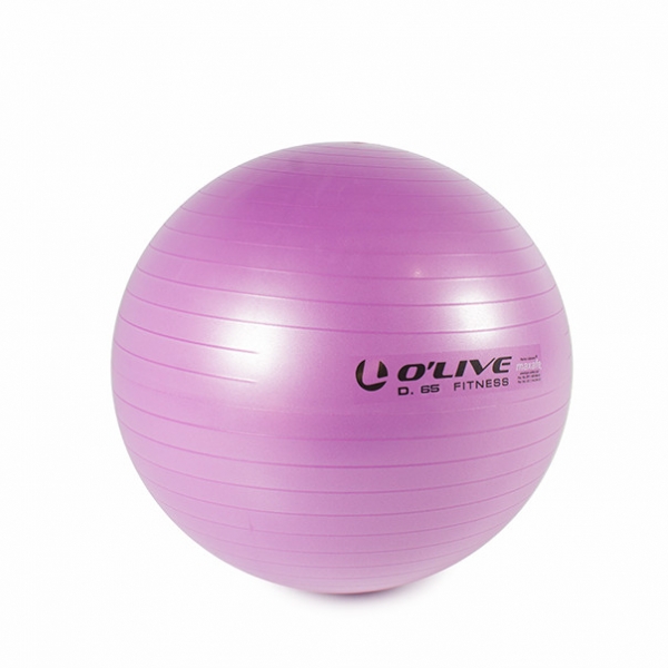 BOLA DE FITNESS O'LIVE - ø 65 cm Roxa