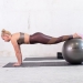 BOLA DE FITNESS O'LIVE - ø 55 cm Cinzento