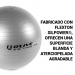 BOLA DE FITNESS O'LIVE - ø 65 cm Cinzento