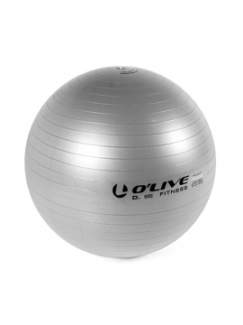 BOLA DE FITNESS O'LIVE - ø 65 cm Cinzento