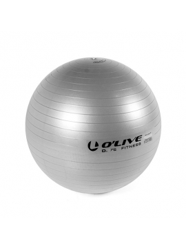 BOLA DE FITNESS O'LIVE - ø 75 cm Cinzento