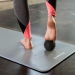 Tapete Fitnes vinil O'LIVE - 100 x 50 x 0.90 cm Cinzento