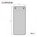 Tapete Fitnes vinil O'LIVE - 100 x 50 x 0.90 cm Cinzento
