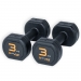 Halteres de borracha O'Live - 3 kg (Par)