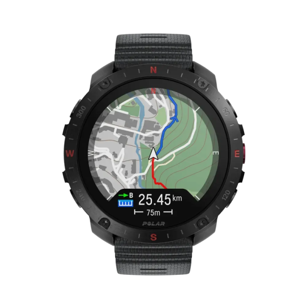 POLAR Grit X2 Pro Black Smartwatch