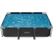 Piscina retangular VirtuFit - Antracite - 300 x 210 x 66 cm - Inclui bomba de filtragem Piscina retangular VirtuFit - Antracite - 300 x 210 x 66 cm - Inclui bomba de filtragem