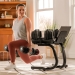 Suporte de halteres com suporte de entretenimento - Bowflex