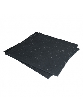 Piso de borracha reciclado - 10 mm
