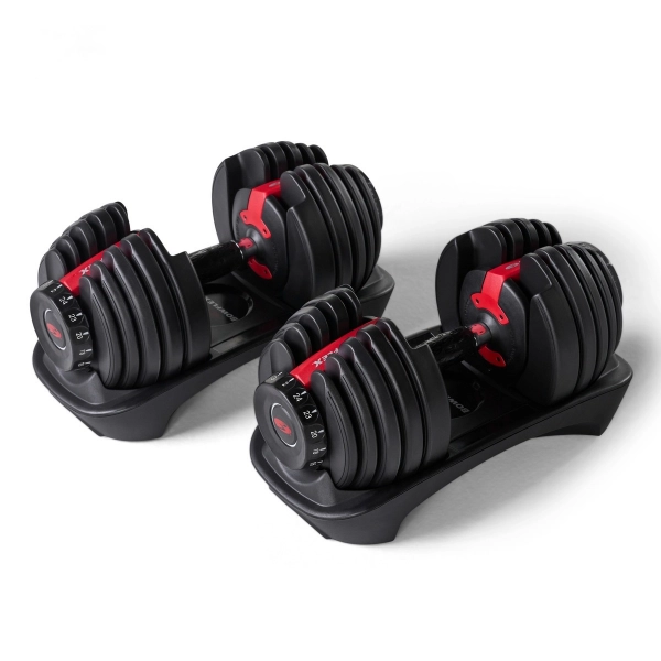 Adjustable Dumbbells 2 to 24kg (1 pair) - Bowflex