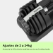 Haltere ajustável de 2 a 24 kg (1 unidade) - Bowflex