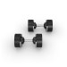 Adjustable Dumbbells 2 to 20kg (1 pair) - Horizon Fitness
