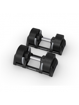 Adjustable Dumbbells 2 to 20kg (1 pair) - Horizon Fitness