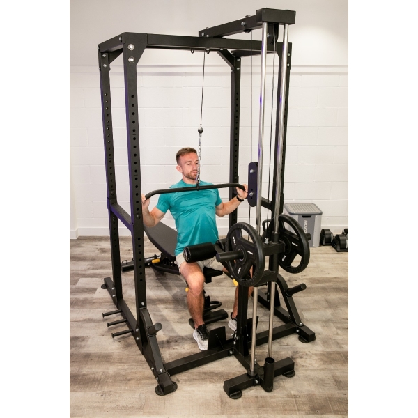 Hpr Rack HPR70 Power Rack with Integrated Pulley System - Horizon Fitness ...