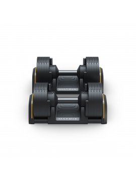 Halteres ajustáveis - Matrix Fitness Conjunto de 2 a 20 kg (1 par)