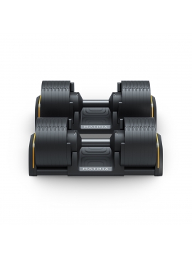 Halteres ajustáveis - Matrix Fitness Conjunto de 2 a 32 kg (1 par)