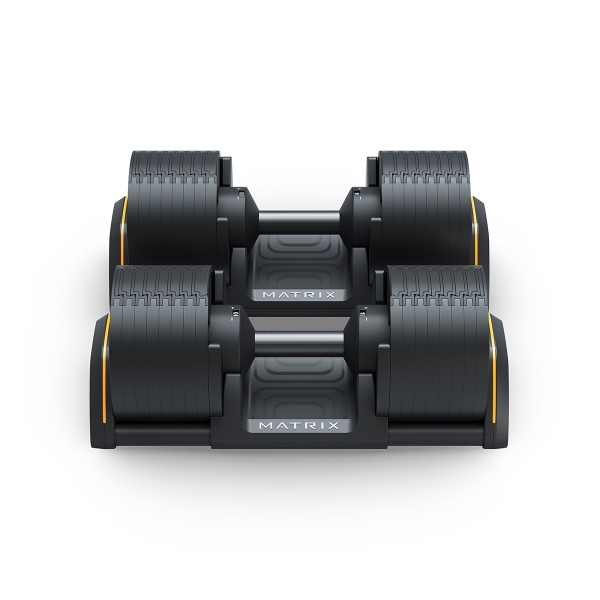 Halteres ajustáveis - Matrix Fitness Conjunto de 2 a 32 kg (1 par)