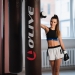 Saco de boxe O'LIVE, 150 x 35 cm, 35 kg