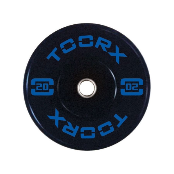 Disco olímpico em borracha 20 kg Toorx