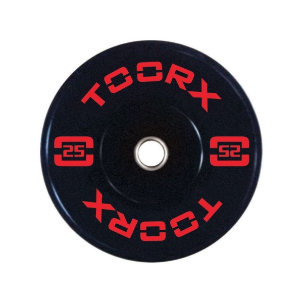 Disco olímpico em borracha 25 kg Toorx
