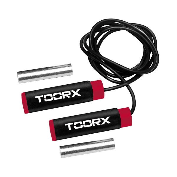 Corda de saltar em PVC com pesos 2 x 250 gr Toorx