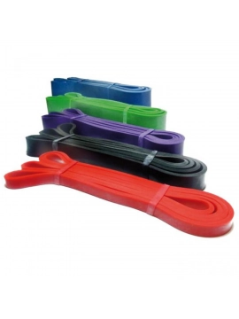 Banda elástica Toorx AHF-129 (Resistência Baixa - Cor Preta)