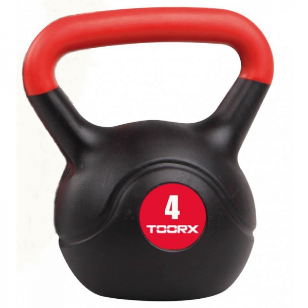 Kettlebell em PVC Toorx 4 kg