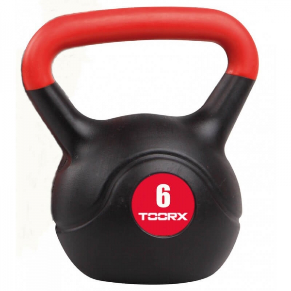 Kettlebell em PVC Toorx 6 kg
