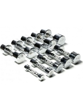TOORX Chromium-plated dumbbells 2 kg