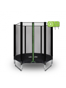Trampolim VirtuFit com rede de segurança - 183 cm