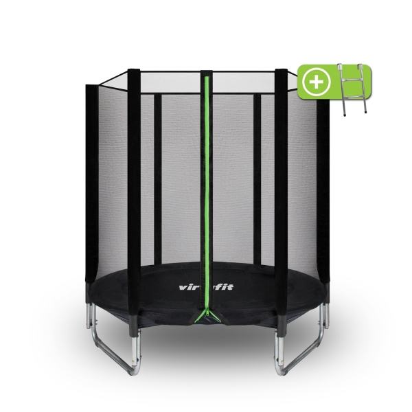 Trampolim VirtuFit com rede de segurança - 183 cm