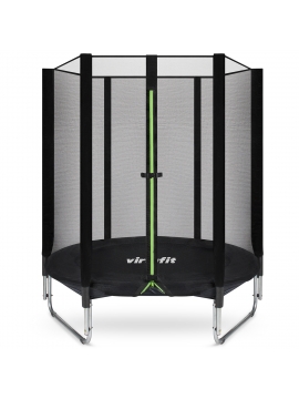 Trampolim criança VirtuFit com rede de segurança - 140 cm