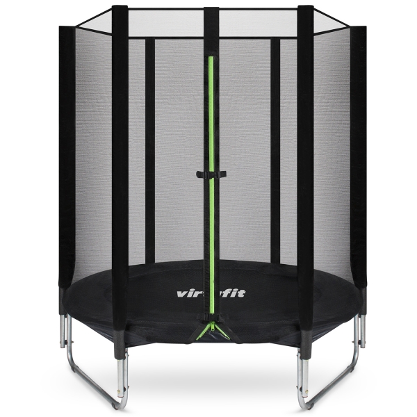Trampolim criança VirtuFit com rede de segurança - 140 cm
