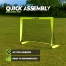 Conjunto de baliza de futebol dobrável VirtuFit - 120 x 90 cm