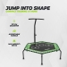 Trampolim de fitness VirtuFit Pro com pega