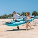 VirtuFit Kayak 335 - Turquesa - Com bancos de caiaque e saco de transporte