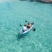 VirtuFit Kayak 335 - Turquesa - Com bancos de caiaque e saco de transporte