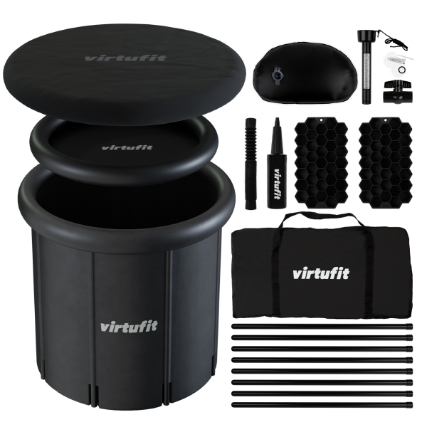 VirtuFit Banho de Gelo XXL - 375 litros - Antracite