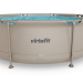 Piscina redonda VirtuFit - Ø244 x 76 cm - Bege - Inclui bomba de filtragem