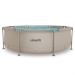 Piscina redonda VirtuFit - Ø244 x 76 cm - Bege - Inclui bomba de filtragem