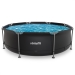 Piscina redonda VirtuFit - Ø244 x 76 cm - Antracite