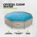 Piscina redonda VirtuFit - Ø305 x 76 cm - Bege - Inclui bomba de filtragem Piscina redonda VirtuFit - Ø305 x 76 cm - Bege - Inclui bomba de filtragem
