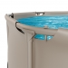 Piscina redonda VirtuFit - Ø305 x 76 cm - Bege