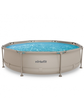 Piscina redonda VirtuFit - Ø305 x 76 cm - Bege