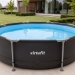 Piscina redonda VirtuFit - Ø305 x 76 cm - Antracite Piscina redonda VirtuFit - Ø305 x 76 cm - Antracite
