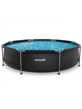 Piscina redonda VirtuFit - Ø305 x 76 cm - Antracite