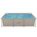 Piscina retangular VirtuFit - 260 x 180 x 66 cm - Bege - Inclui bomba de filtragem Piscina retangular VirtuFit - 260 x 180 x 66 cm - Bege - Inclui bomba de filtragem