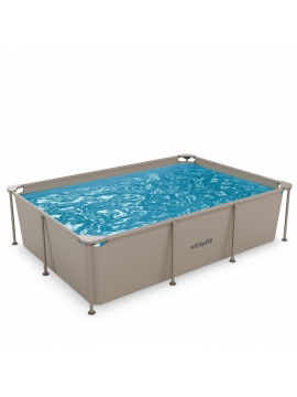 Piscina retangular VirtuFit - 260 x 180 x 66 cm - Bege